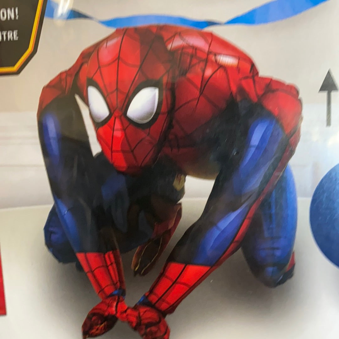 Air-Filled Sitting Spider-Man Balloon, 20in
